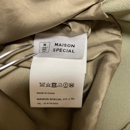 MAISON SPECIAL センタージップハイウエストパンツ