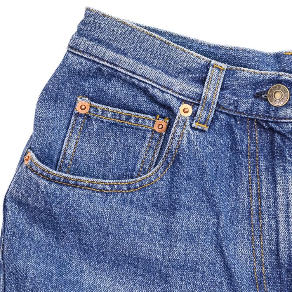 グッチ ホースビット 80'sフィット デニムパンツ