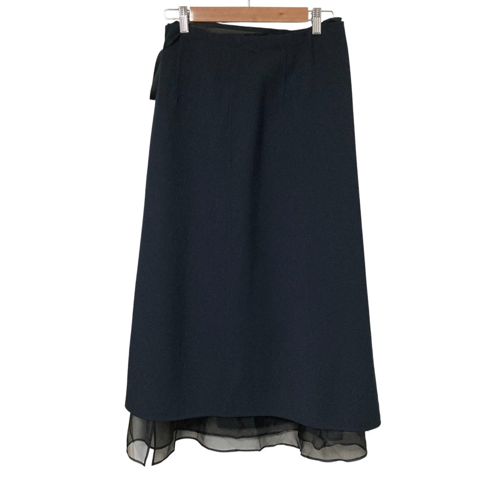 アパルトモン WRAP SKIRT with ORGANDY スカート