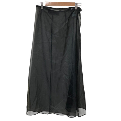 アパルトモン WRAP SKIRT with ORGANDY スカート