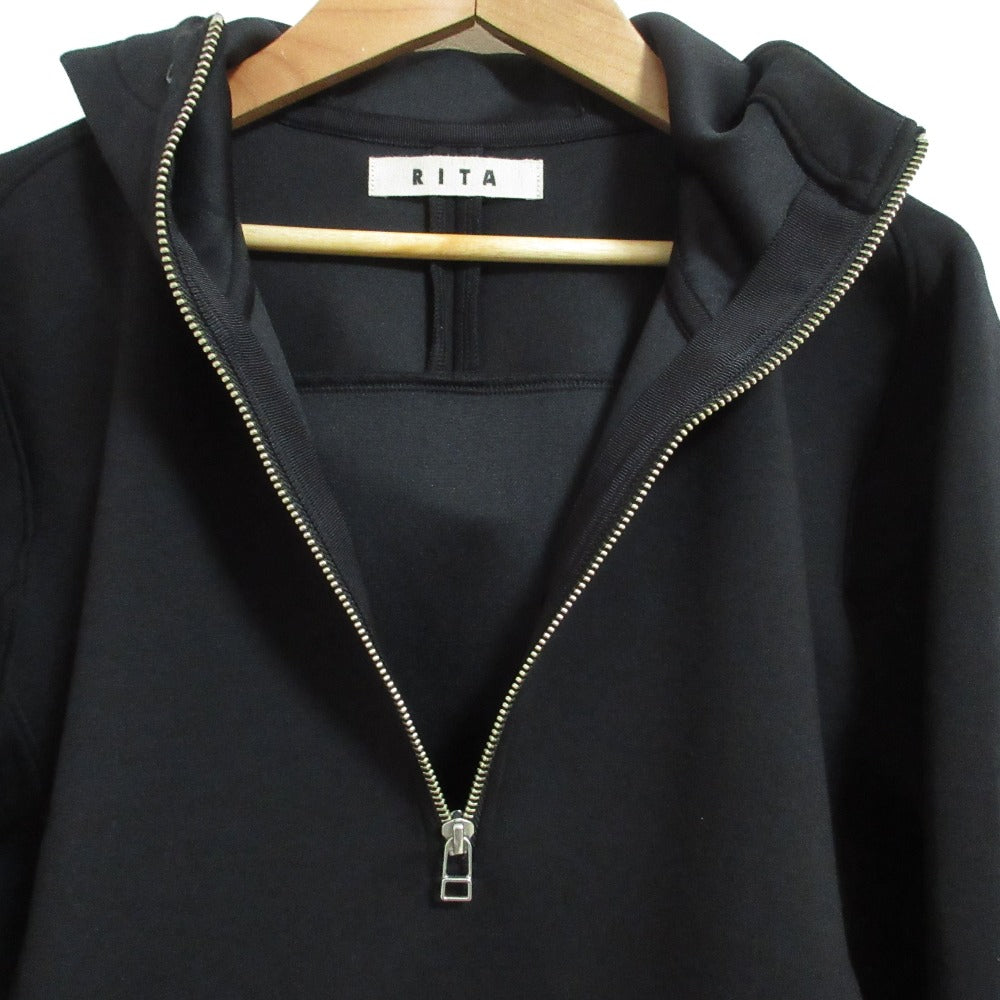 RITA JEANS TOKYO BONDING ハーフジップフーディー