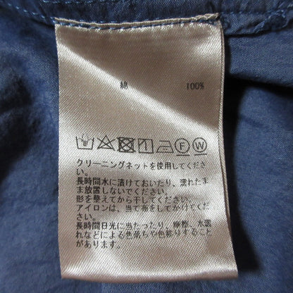 PLAIN PEOPLE フーデッド長袖シャツワンピース