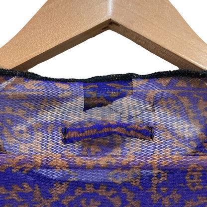 ジャンポールゴルチエ ペイズリー パワーネット ロングスリーブカットソー