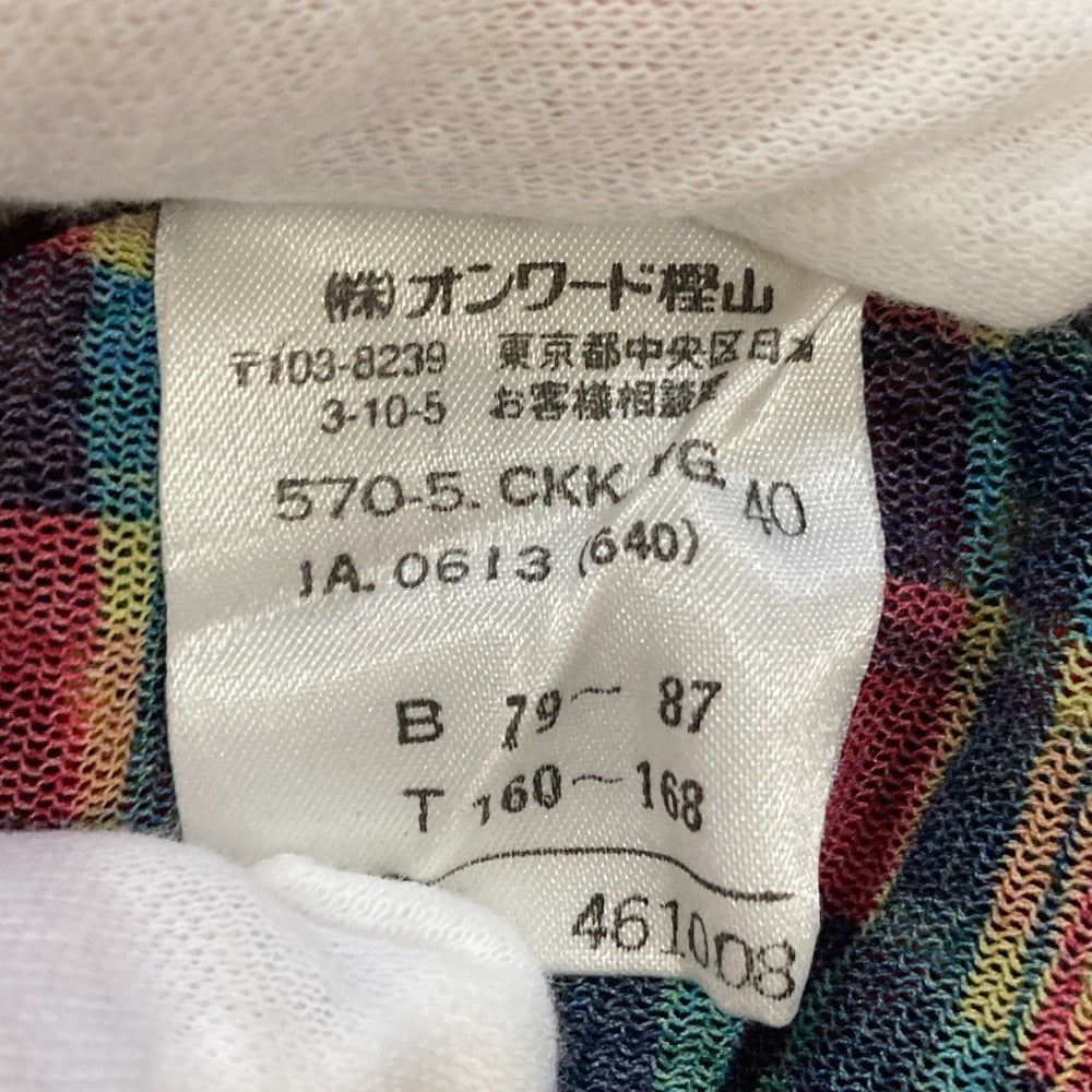 ジャンポールゴルチエ FEMME パワーネット ハイネック長袖カットソー