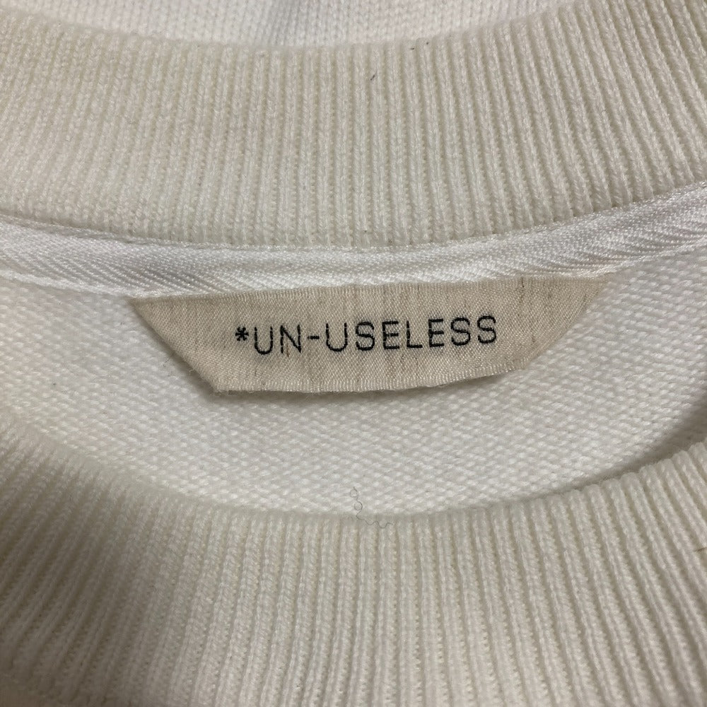 アンユースレス USL CREW NECK ニット スウェット