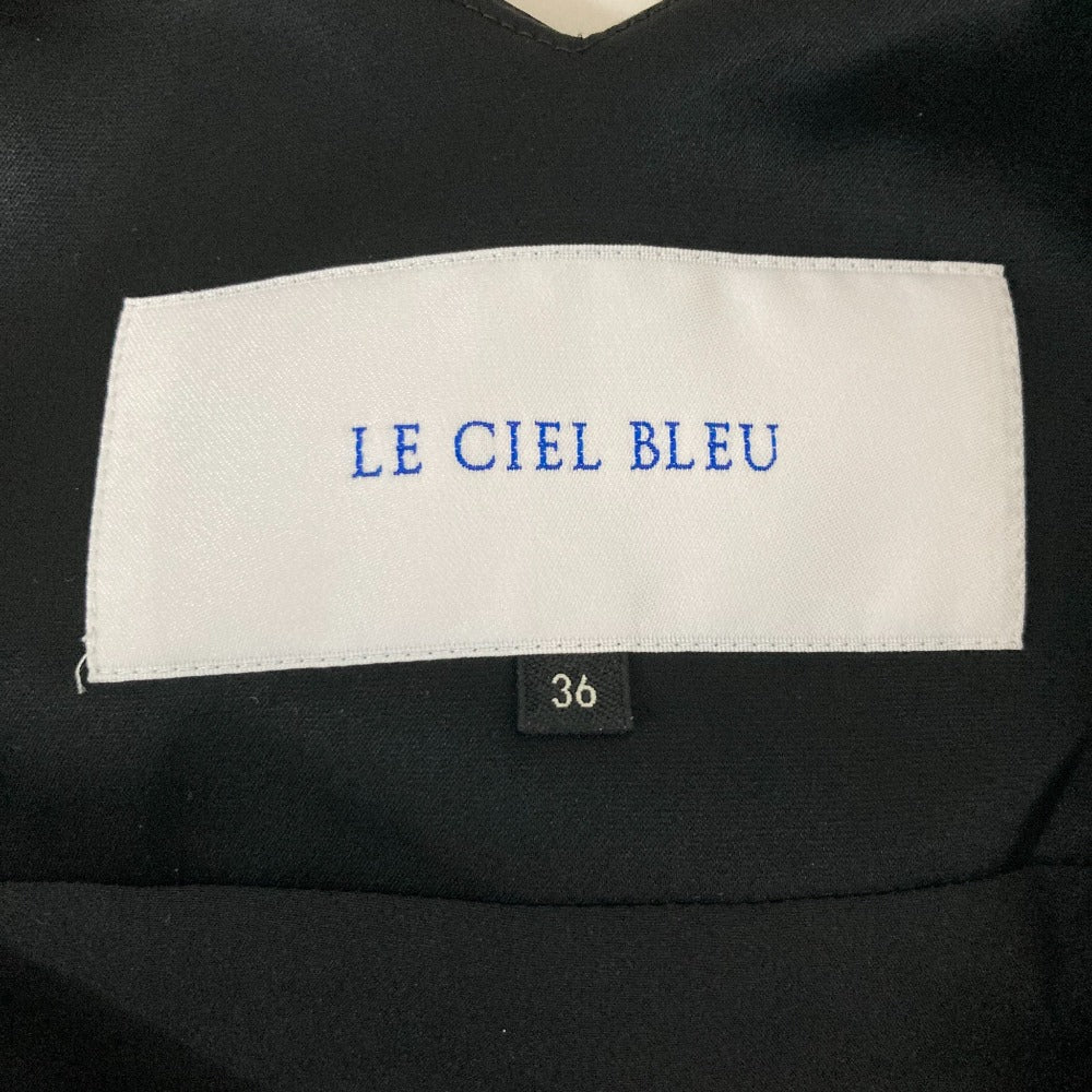 LE CIEL BLEU サテンワンピース