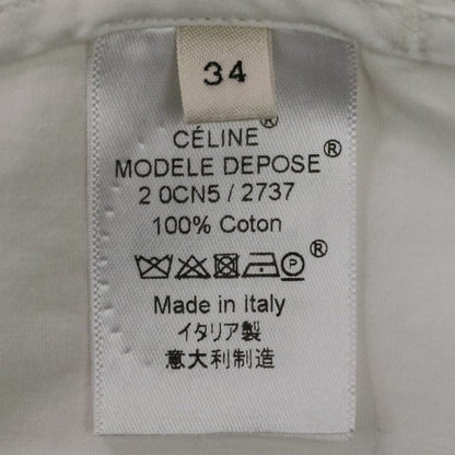 セリーヌ チャンキースリーブシャツ コットン シャツ