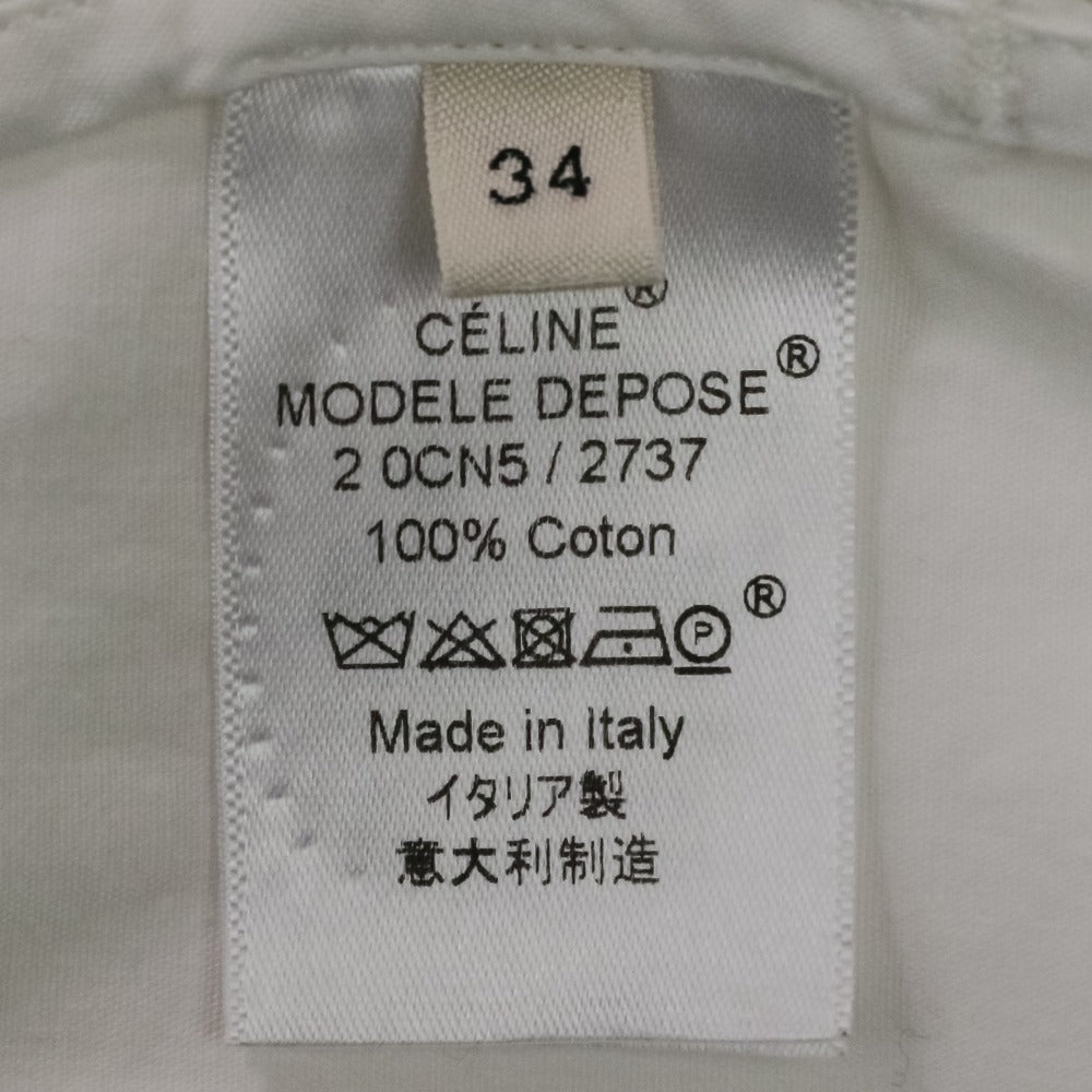 セリーヌ チャンキースリーブシャツ コットン シャツ