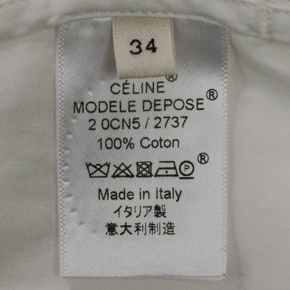 セリーヌ チャンキースリーブシャツ コットン シャツ