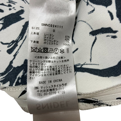 スナイデル リブニット切替ワンピース