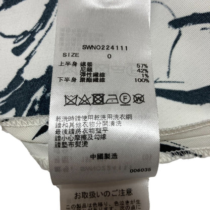 スナイデル リブニット切替ワンピース
