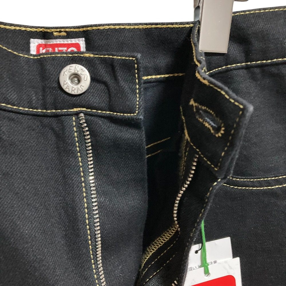 ケンゾー ソリッドアサガオストレート デニムパンツ
