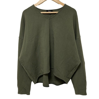 セオリー DOUBLE KNIT LT N ニットロングスリーブカットソー