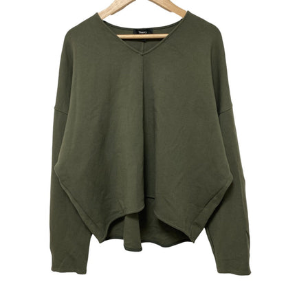 セオリー DOUBLE KNIT LT N ニットロングスリーブカットソー