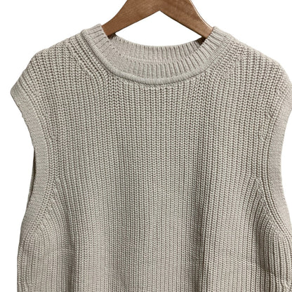 セオリーリュクス BROOME TULLY クロシェニットノースリーブ