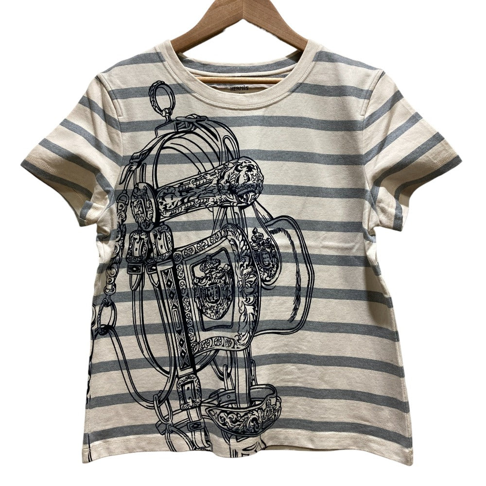 エルメス BRIDES de GALA ボーダーTシャツ