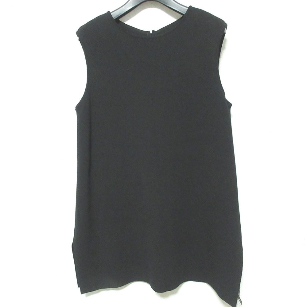 フォクシー Two Frill Ruffle Hem Dress ニットワンピース