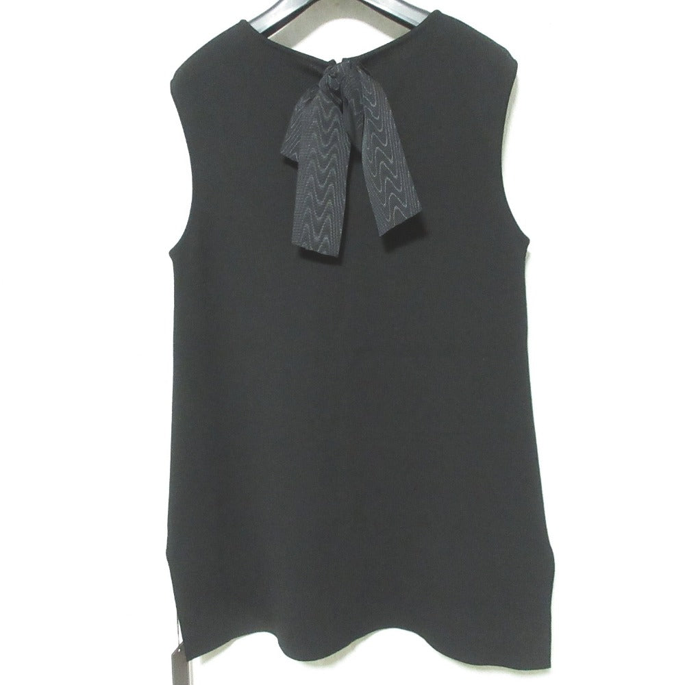 フォクシー Two Frill Ruffle Hem Dress ニットワンピース