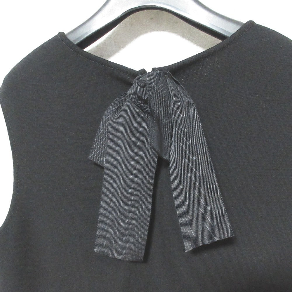 フォクシー Two Frill Ruffle Hem Dress ニットワンピース