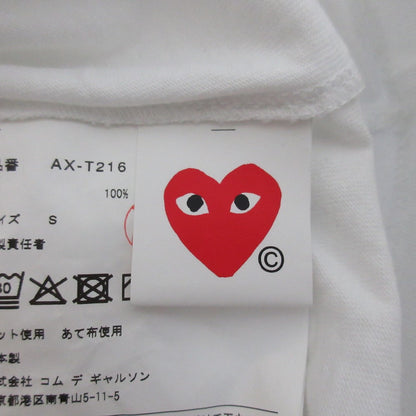 プレイコムデギャルソン ハートワッペン Tシャツ