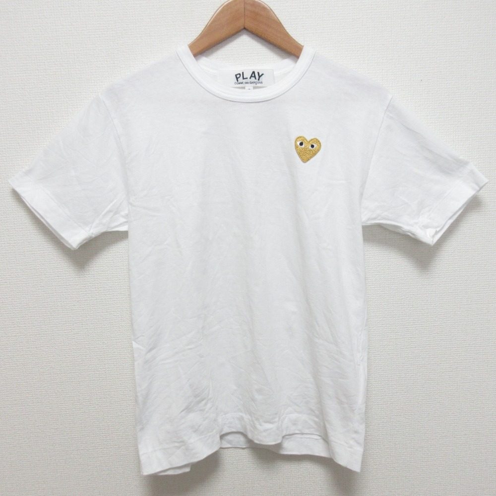 プレイコムデギャルソン ハートワッペン Tシャツ