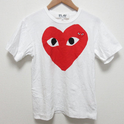 プレイコムデギャルソン ハートプリント Tシャツ