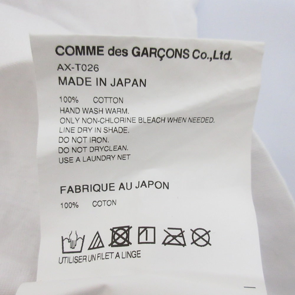 プレイコムデギャルソン ハートプリント Tシャツ