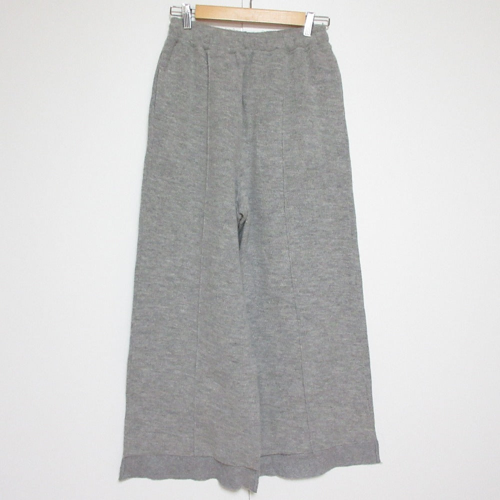 THE FLATS KNIT SEWワイドパンツ