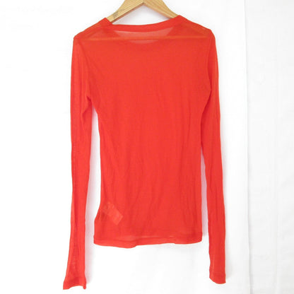 BATONER MELTY RIB U NECK LONG SLEEVE T-SHIRT コットン カットソー