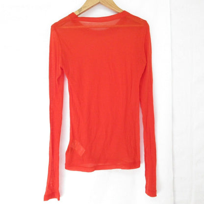 BATONER MELTY RIB U NECK LONG SLEEVE T-SHIRT コットン カットソー
