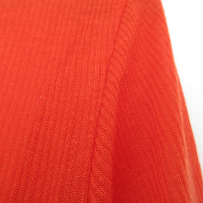 BATONER MELTY RIB U NECK LONG SLEEVE T-SHIRT コットン カットソー