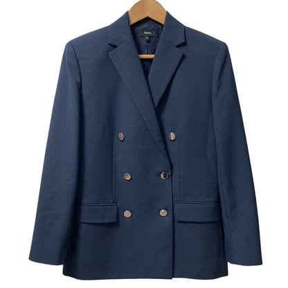 セオリー OXFORD WOOL BOXY DB ジャケット