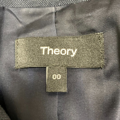 セオリー OXFORD WOOL BOXY DB ジャケット