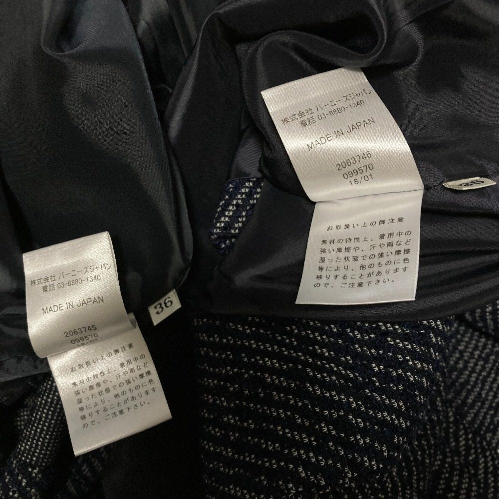 バーニーズニューヨーク ツイード2wayアンサンブル