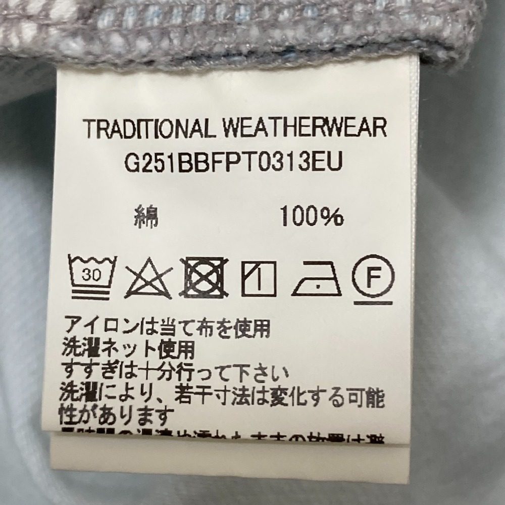 トラディショナルウェザーウェア UNIONSLACKS 105D DENIM デニムパンツ