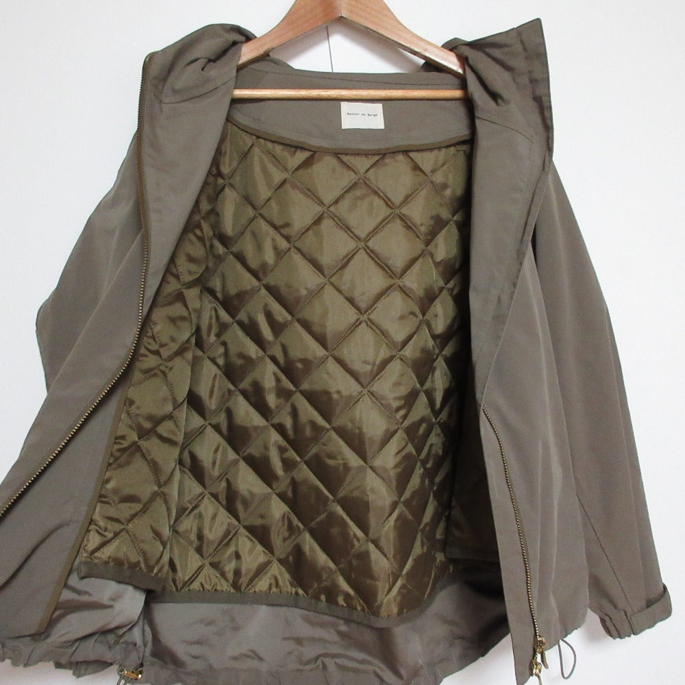 メゾンドベージュ キルティングライナー マウンテンパーカー