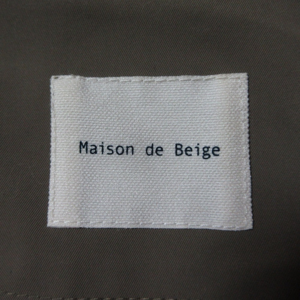 メゾンドベージュ キルティングライナー マウンテンパーカー