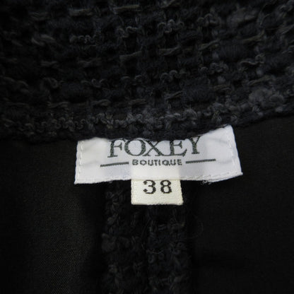 FOXEY ニットツイードジャケット