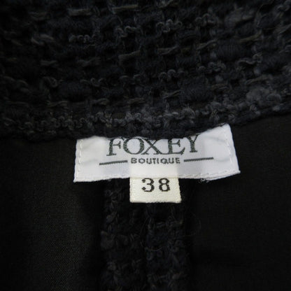 FOXEY ニットツイードジャケット