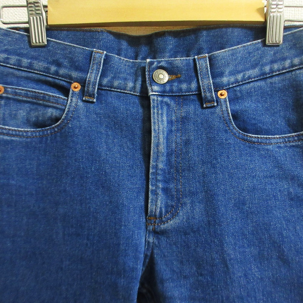 グッチ フラワー バタフライ エンブロイダリー ストレッチデニムパンツ