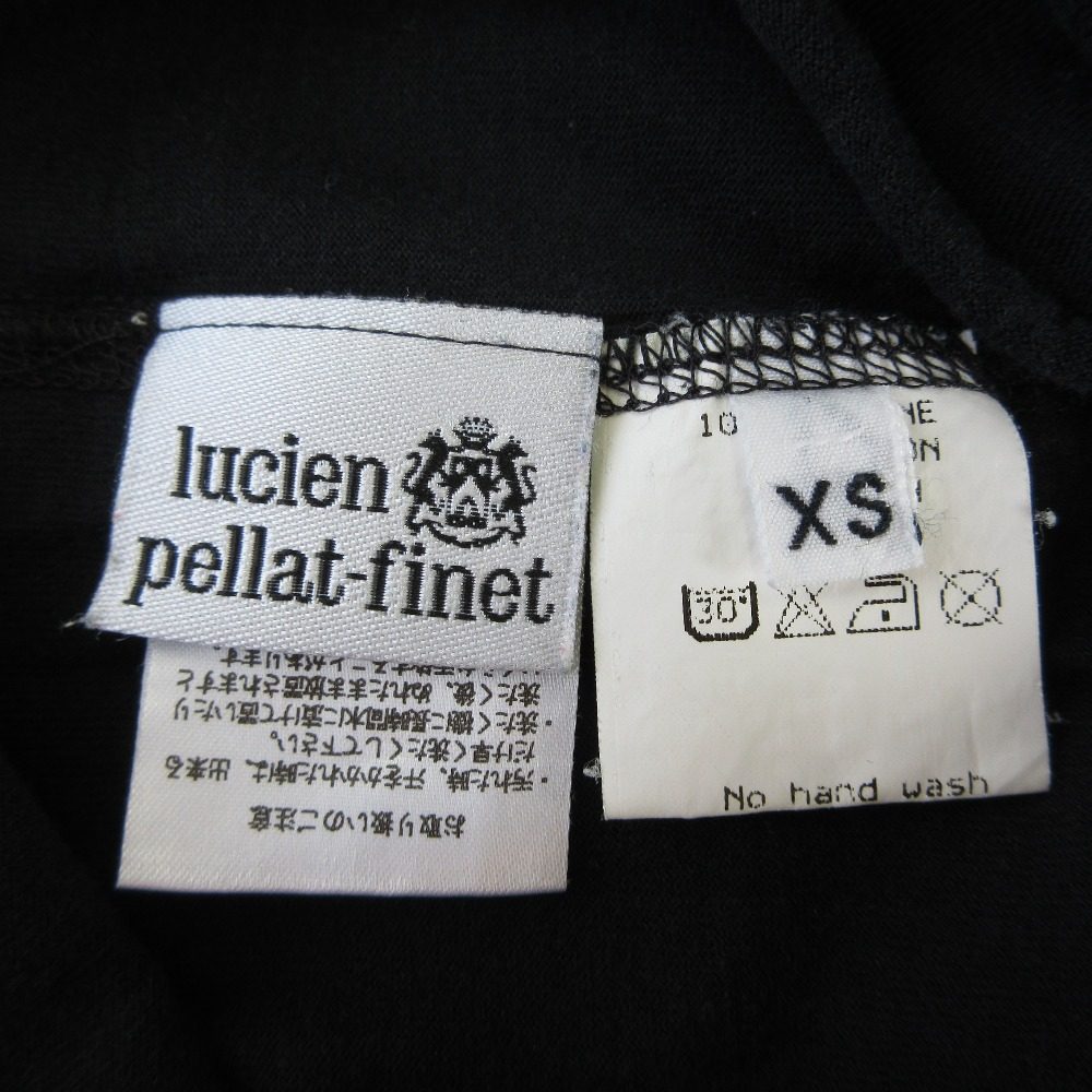 ルシアンペラフィネ スカルプリントコットンTシャツ