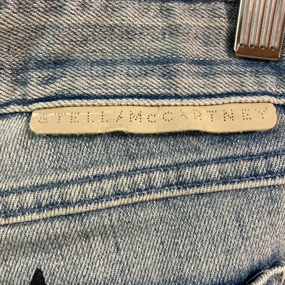 ステラマッカートニー スタープリント ストレッチデニムパンツ