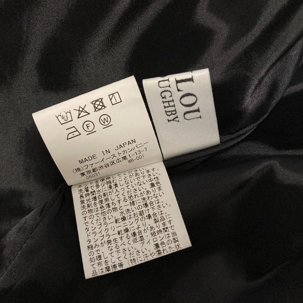 ルルウィルビー ブラックウォッチ ウールスカート