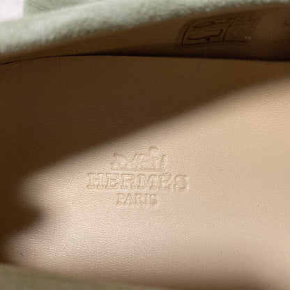 エルメス Ground loafer スエードローファー