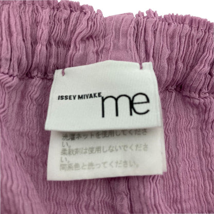 イッセイミヤケ me ワッシャープリーツパンツ