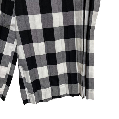 me ISSEY MIYAKE ギンガムチェック プリーツパンツ