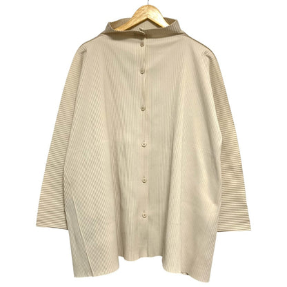 me ISSEY MIYAKE スタンドカラーワイドシャツ