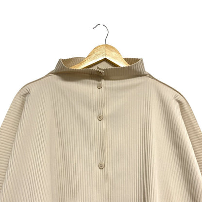me ISSEY MIYAKE スタンドカラーワイドシャツ