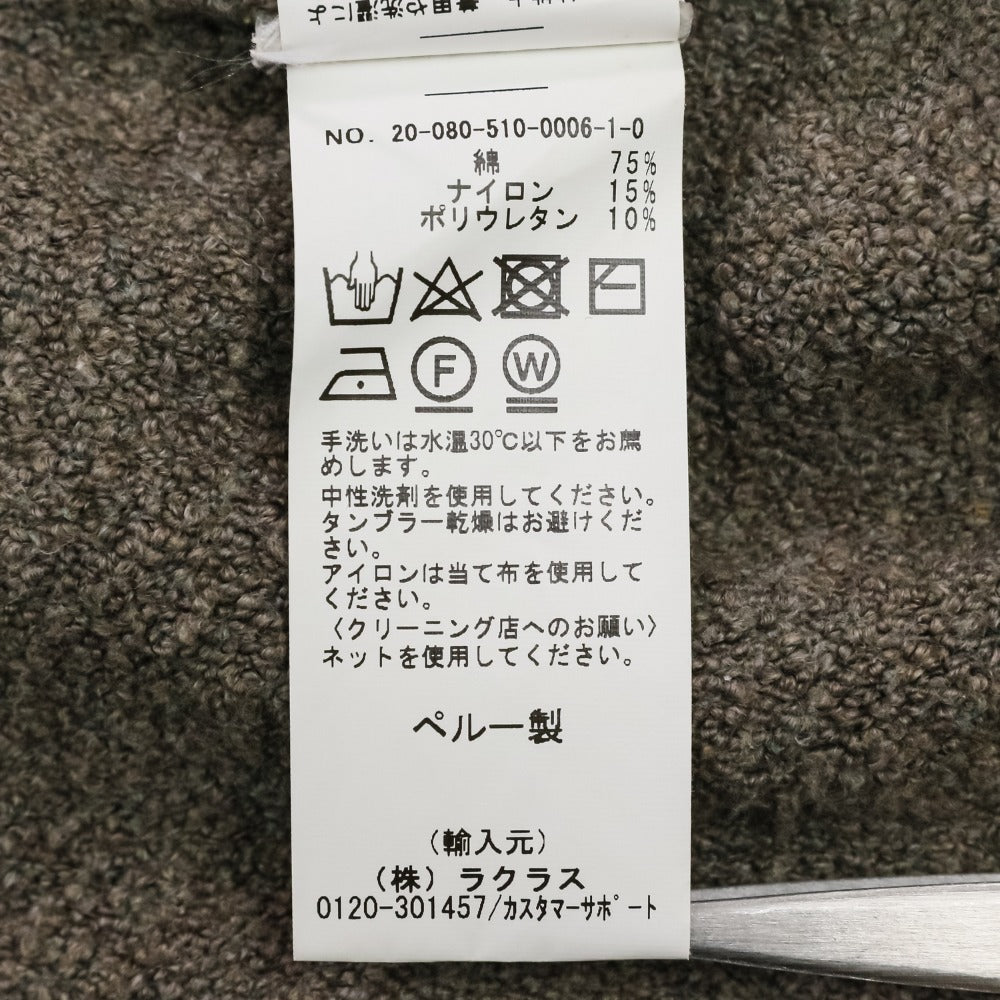 ローレンマヌーギアン コットンニットカーディガン
