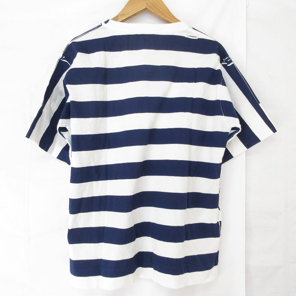 マルニ プリント切替ショートスリーブカットソー